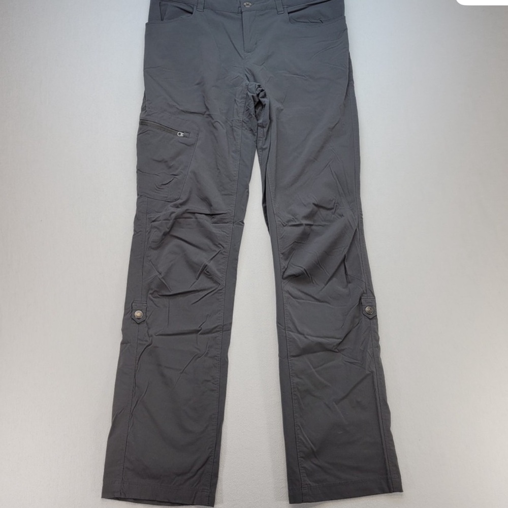 Patagonia Cargo Hiking Pants SZ 6 Gray Quandar Utility Leightweight Gorpcore - Picture 2 of 9